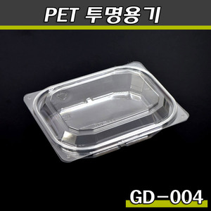 (공짜배송)반찬포장용기/GD-004(투명)600개SET