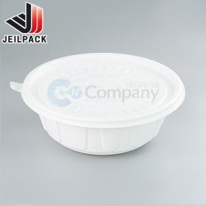 일회용 미니탕용기 소 백색 (칼국수,냉면포장) JH 박스200개세트/공짜배송
